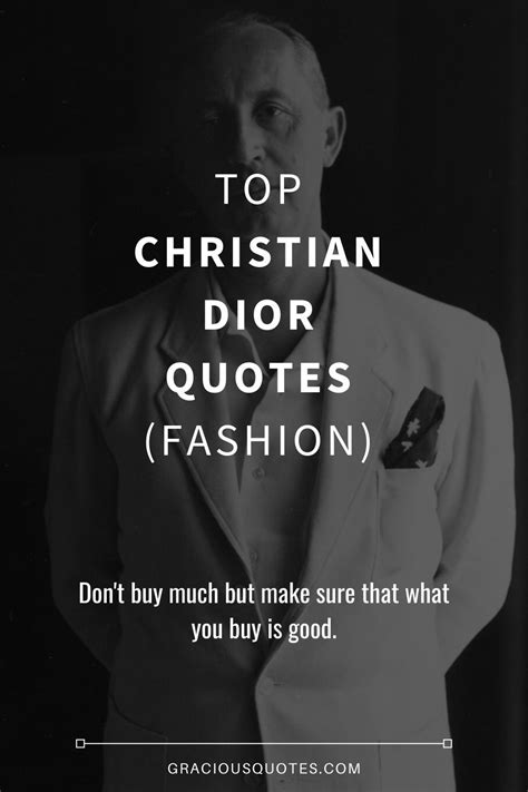 quotes from christian dior|Christian Dior quotes and sayings.